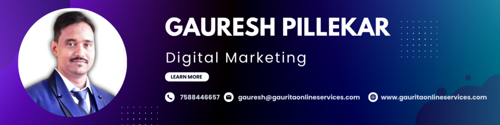 Gauresh Pillrkar Digital Marketing