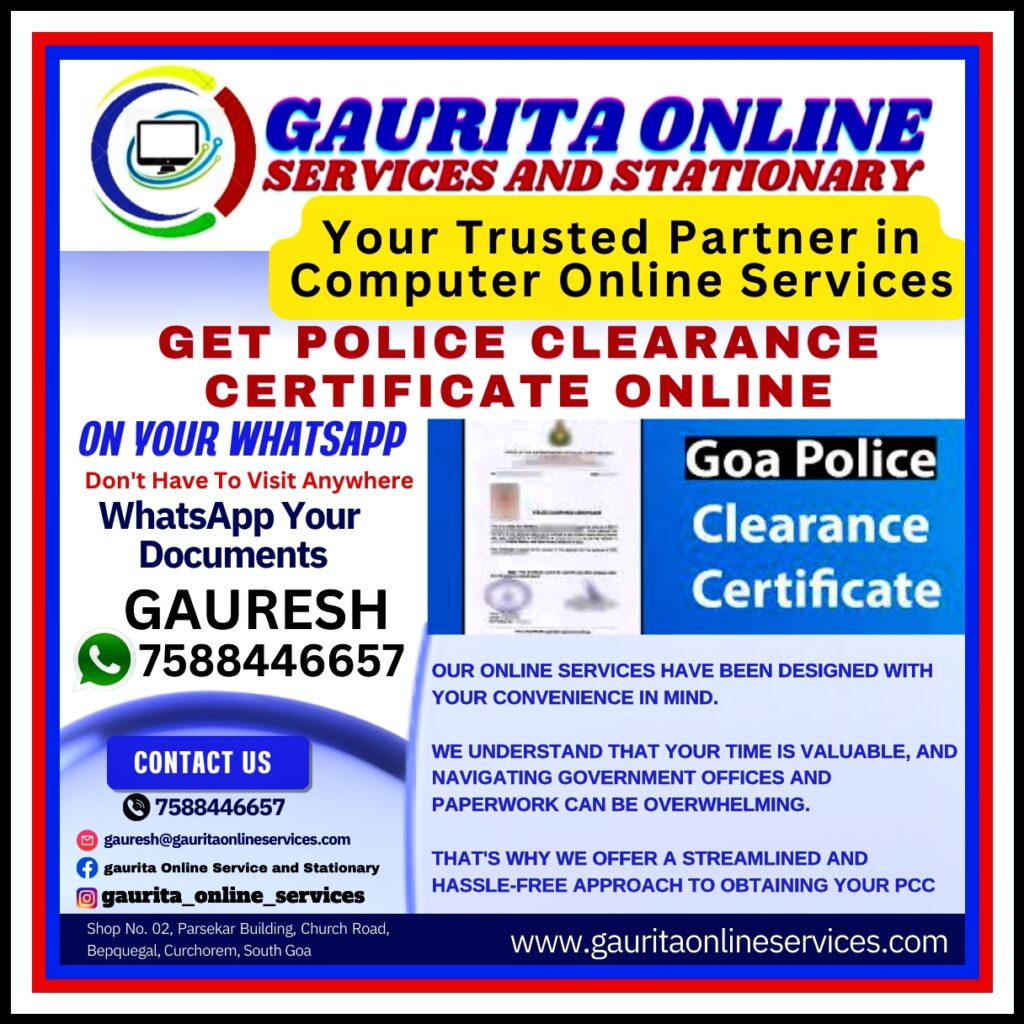 Goa PPC Apply Gaurita